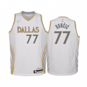 Canotte Uomo Dallas Mavericks Luka Doncic 77 2020-21 City Edition Swingman
